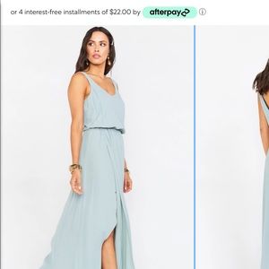 Show me your Mumu - silver sage crisp- M